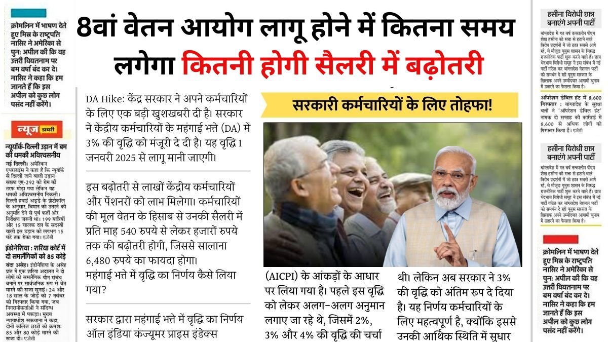 8th Pay Commission Salary Hike